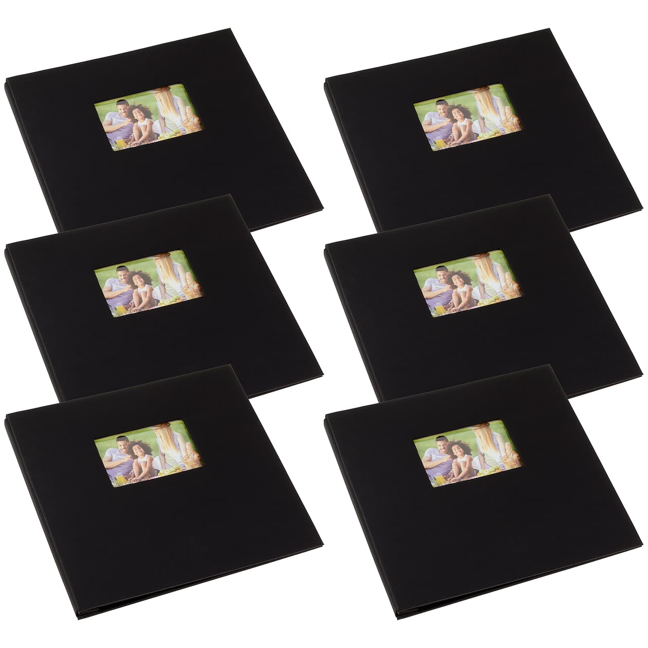 6 Pack: Cloth Scrapbook Album by Recollections®, 12" x 12"